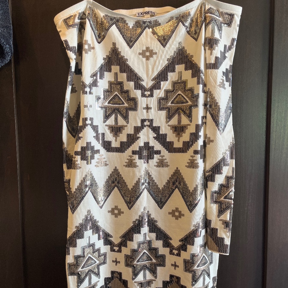 Express off the shoulder dress
